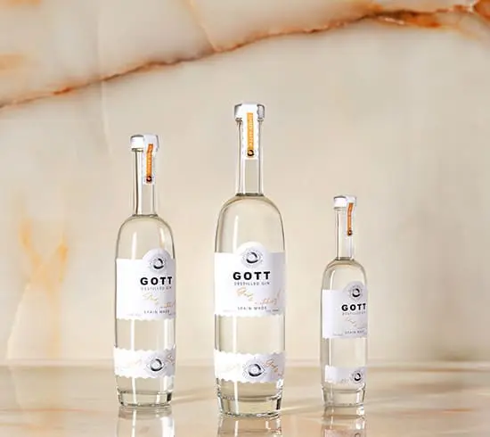 acabados y decorados para botellas de vidrio