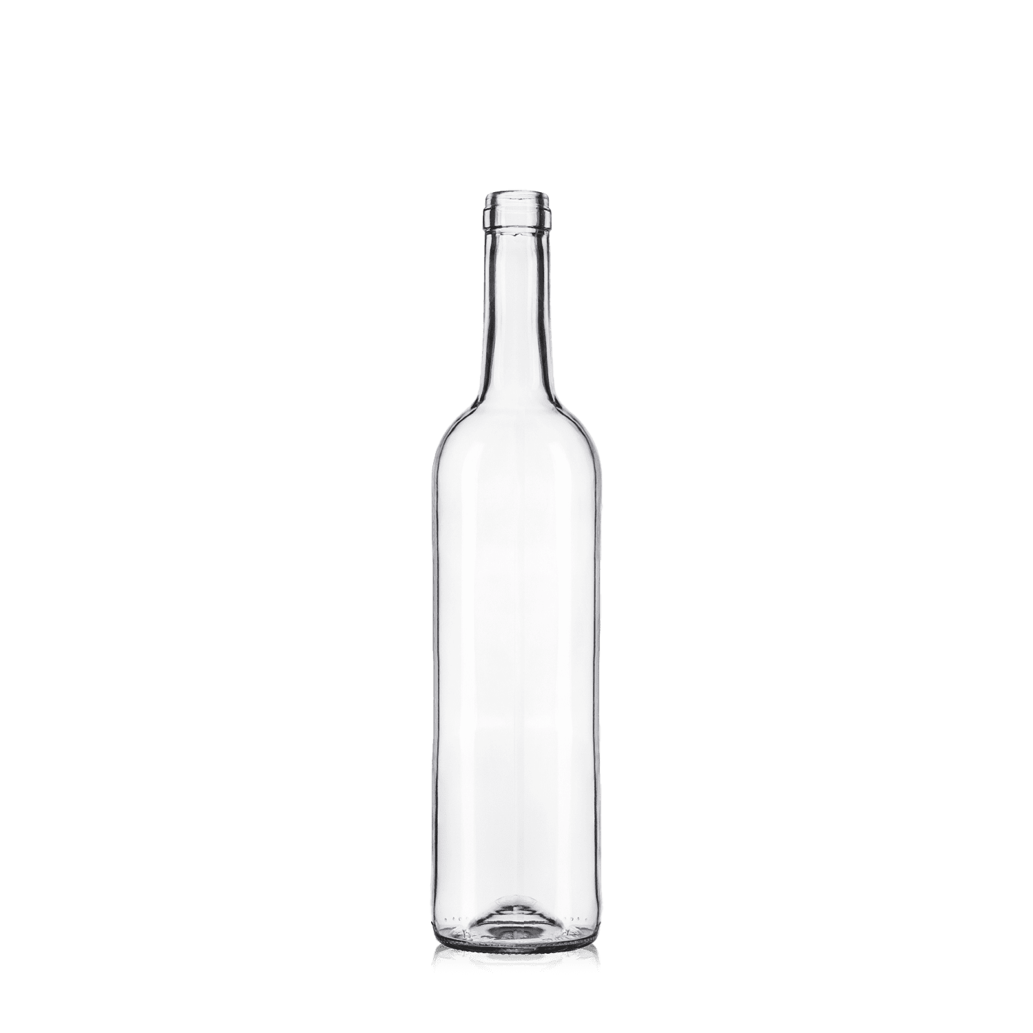 Botella Bordelesa Leve Corcho Blanca