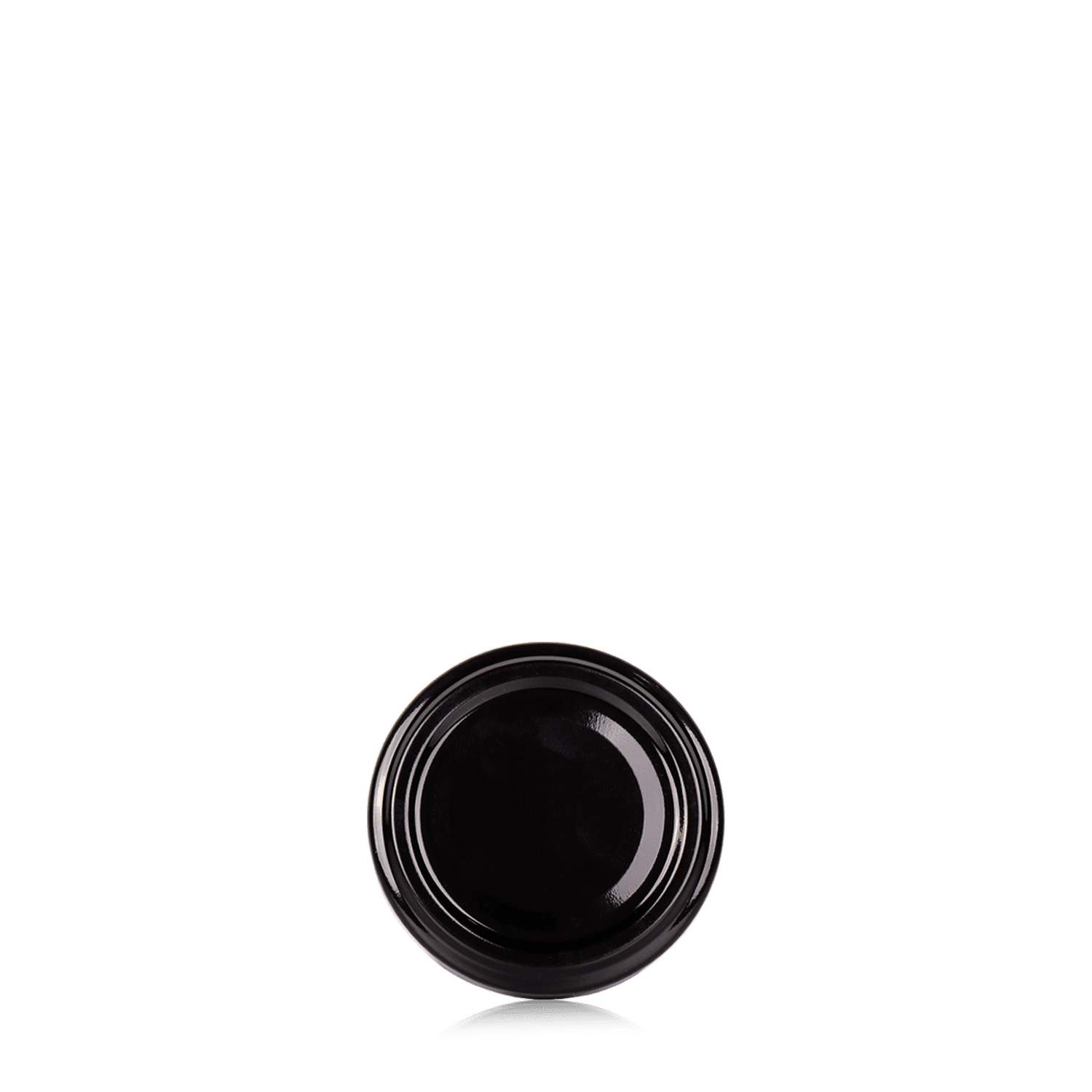Tapa TO-77 (twist-off ) para tarros negra