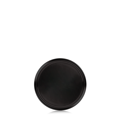 Tapa TO-100 (twist-off) para tarros negra