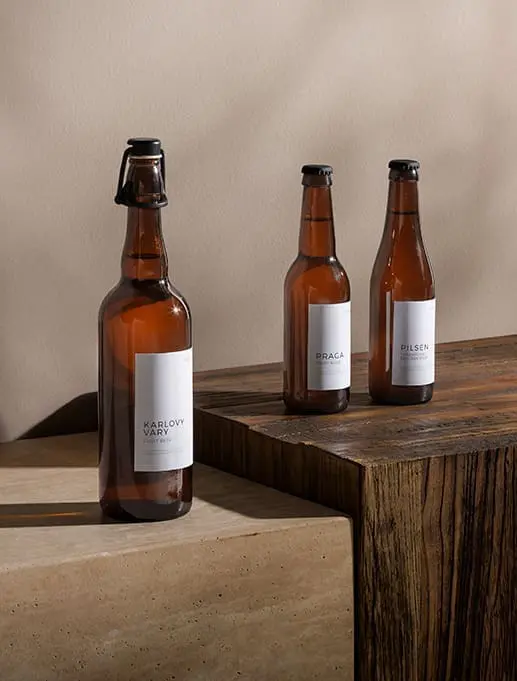 botellas para cerveza