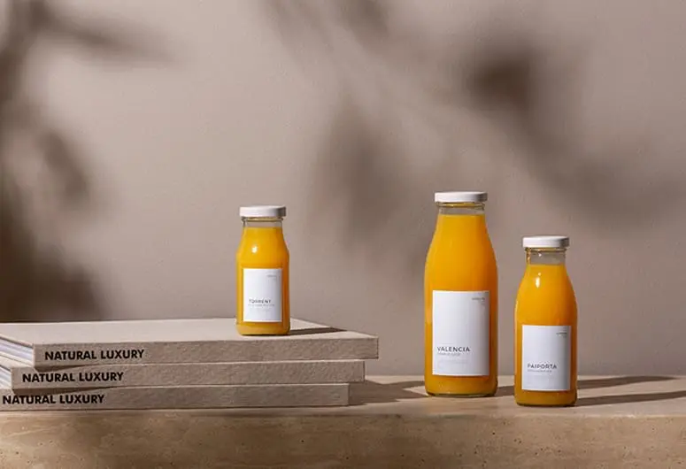 botellas para zumo