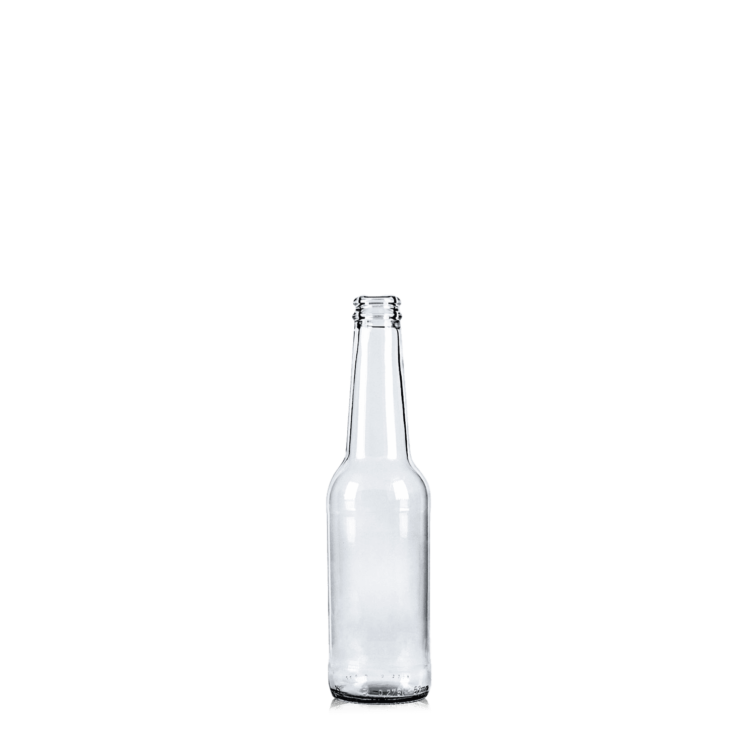 Botella Cerveza LONGNECK 33cl Blanca