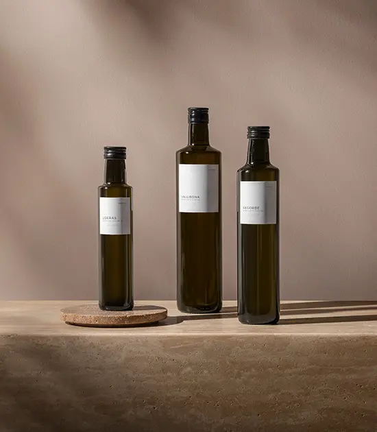 botellas para aceite de oliva