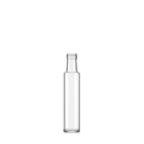 Botella aceite Dorica 250ml BVS blanca