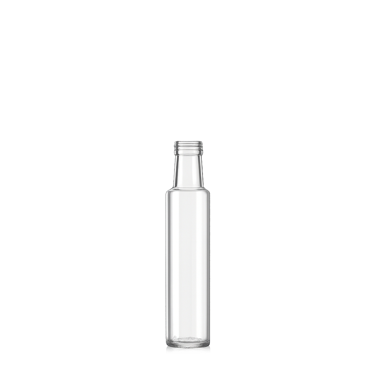 Botella aceite Dorica 250ml BVS blanca