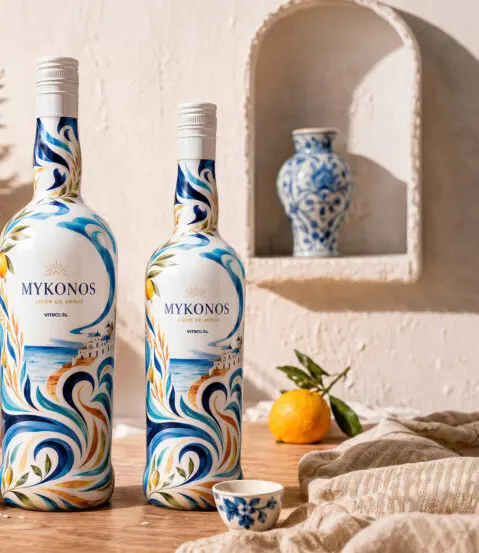botellas de licor para verano